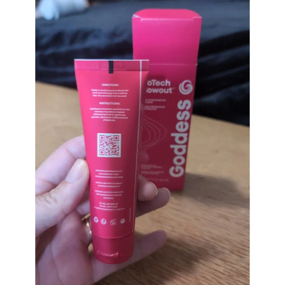 Goddess BioTech Blowout Leave-In Restorative Hair Mask 1.7 oz 50 mL